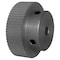B&B Manufacturing 68-2P09-6A3, Timing Pulley, Aluminum, Clear Anodized,  68-2P09-6A3 - alternate 1